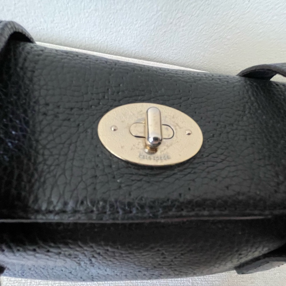 Kate spade Dot Noel black leather shoulder bag - Picture 4 of 14